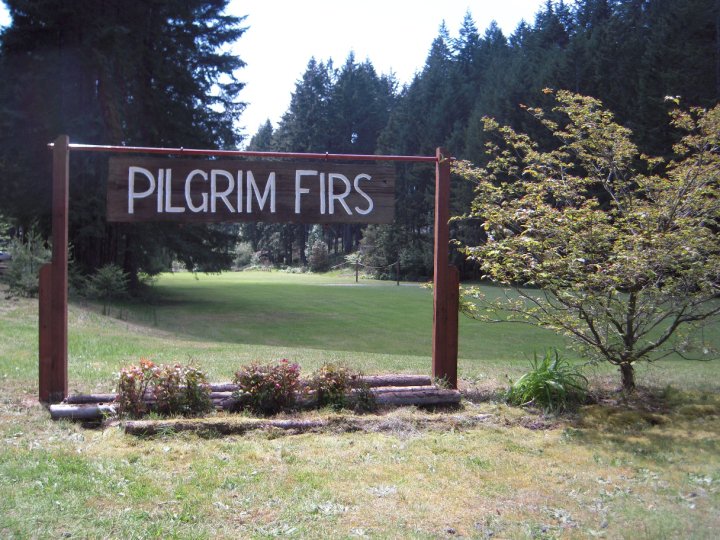 Pilgrim Firs Sign